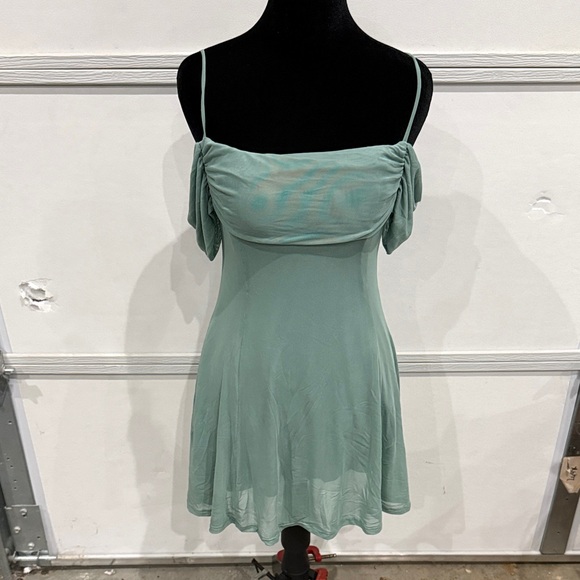 See You Monday Dresses & Skirts - See You Monday Mint Green Mini Dress
